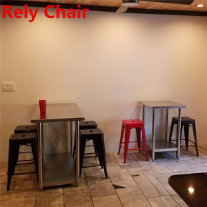 Hot Sale Bistro Metal Chair Modern Pub Counter Bar <strong>Stool</strong> for <strong>Used</strong> - Product Image 1