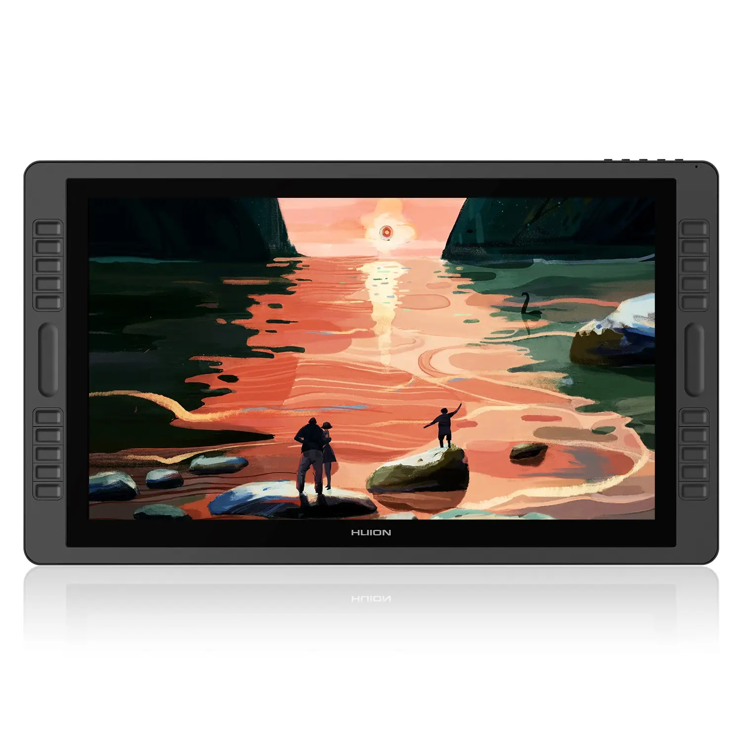 21.5inch 20 hot Keys 8192 levels huion Kamvas Pro 22 digital graphic drawing monitor interactive touch screen pen display