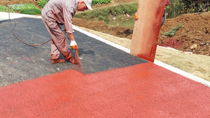 Sellador de <span class=keywords><strong>Asfalto</strong></span> de Color Ecológico, Recubrimiento <span class=keywords><strong>para</strong></span> Renovar el Color de las Vías de Autobús y Estacionamientos - Product Image 6