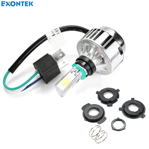 2019 todo-en-uno BA20D lado 3 9-36 V M3 30 W H6COB luces LED de la motocicleta de la linterna moto <span class=keywords><strong>faro</strong></span> - Product Image 1