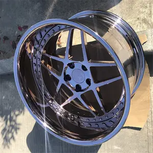 Roues magnétiques en alliage chromé à surface concave, accessoires surdimensionnés 18 19 20 21 22 pouces pour suv chinois, livraison gratuite