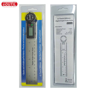 # DL600 Dimensional de medición de 7 pulgadas 20 <span class=keywords><strong>cm</strong></span> longitud de la <span class=keywords><strong>regla</strong></span> de transportador <span class=keywords><strong>digital</strong></span> ángulo de calibre - Product Image 5