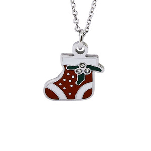 Regalo de Navidad de botas de nieve colgante de collar para <span class=keywords><strong>las</strong></span> mujeres - Product Image 2