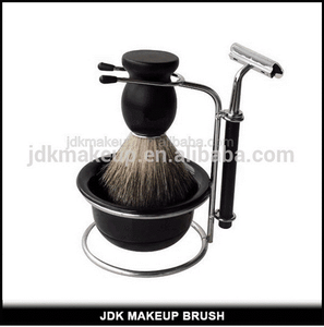 Meilleure Vente Kit de Rasage avec Blaireau Blaireau Stand Bol et Rasoir mâle ensemble de brosse à barbe - Product Image 2