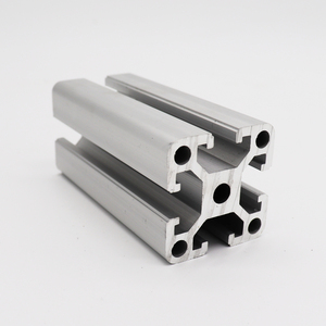 Profilo in alluminio 4040 con scanalatura a t per sabbiatura nera argento di alta qualità - Product Image 2