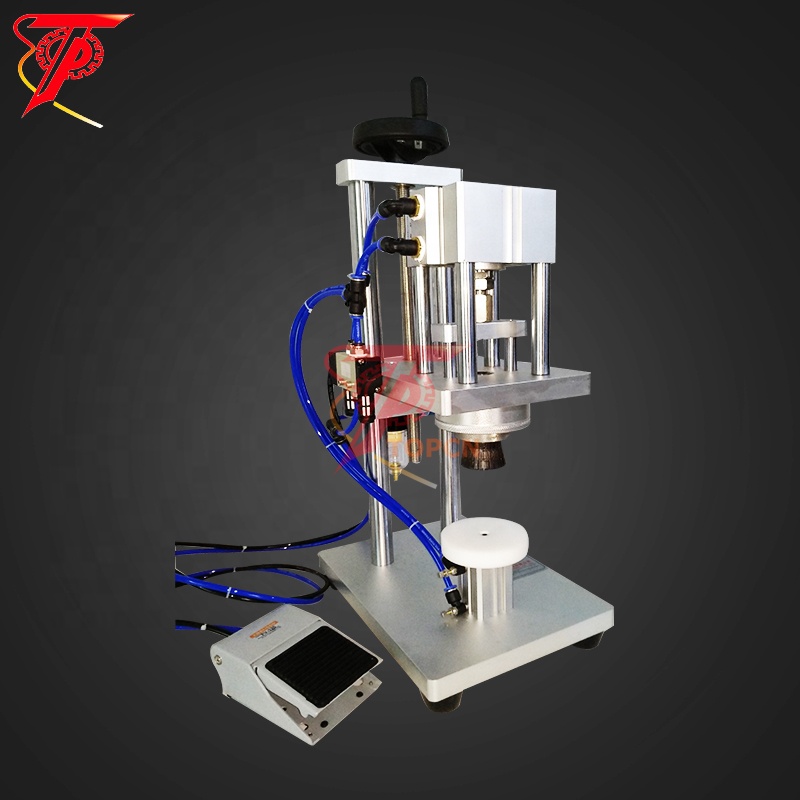Crimping Machine для Perfume Bottle, Semi Automatic Packaging Spray, Capping Machine
