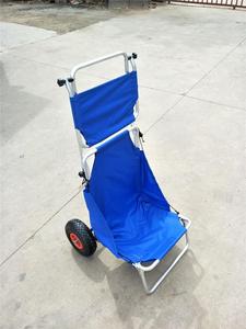 Práctico Carro de <span class=keywords><strong>Playa</strong></span> Plegable de Aluminio Ligero para Actividades de <span class=keywords><strong>Playa</strong></span> y Pesca, Combinado con Carro para SUP - Product Image 4