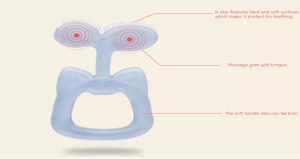 SANS BPA Bébé Anneau De <span class=keywords><strong>Dentition</strong></span> En <span class=keywords><strong>Silicone</strong></span> de qualité Alimentaire pour bébé de <span class=keywords><strong>dentition</strong></span> souple - Product Image 5