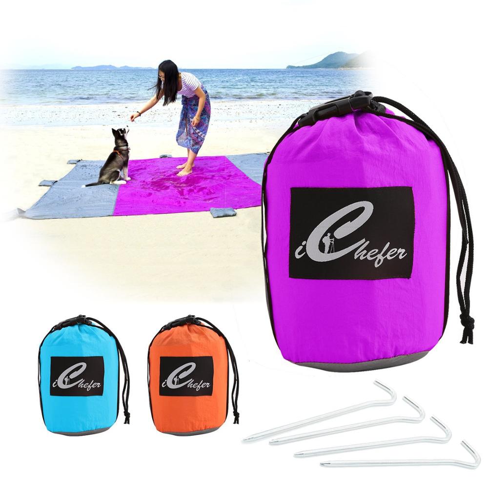 Китай, оптовая продажа, портативное пляжное одеяло из полиэстера, одеяло для огня, одеяло для собаки и машины, водонепроницаемое одеяло picknick