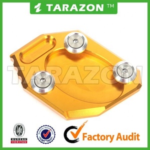 <span class=keywords><strong>Moto</strong></span> CNC en aluminium <span class=keywords><strong>béquille</strong></span> <span class=keywords><strong>béquille</strong></span> Pad pour Kawasaki er - 6n ER6N - Product Image 2