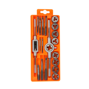 20 PIÈCES en acier allié <span class=keywords><strong>tarauds</strong></span> <span class=keywords><strong>et</strong></span> <span class=keywords><strong>filières</strong></span> métriques ensemble outils <span class=keywords><strong>de</strong></span> coupe <span class=keywords><strong>de</strong></span> fil - Product Image 3