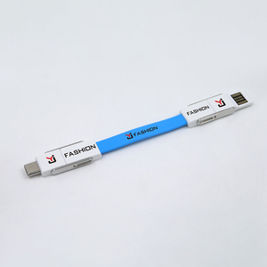 Yj nueva moda caliente personalizar logotipo 4 en 1 cargador Cable todo en un cable de datos usb para micro usb ios y Tipo c - Product Image 4