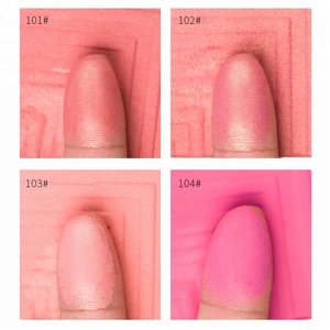 Venta al por mayor maquillaje impermeable cara compacto de <span class=keywords><strong>Color</strong></span> melocotón en polvo cara se sonroja - Product Image 4
