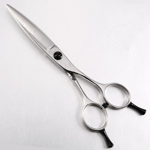 <span class=keywords><strong>Double</strong></span> Finger Rest Damascus Mô Hình Cắt Kéo Tóc Chuyên Nghiệp Rộng Lưỡi Trượt Kéo - Product Image 1