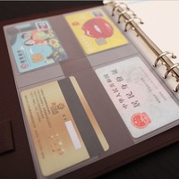 Bindmiddel Pocket 6 Gaten Losse Blad Zakken A5 Size Bindmiddel Rits Mappen Plastic Bestand Document Zakken
