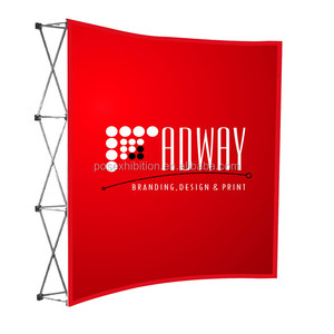 Nuevo 8ft portátil comercio <span class=keywords><strong>stand</strong></span> <span class=keywords><strong>banner</strong></span> de tela pantalla Pop pared - Product Image 1