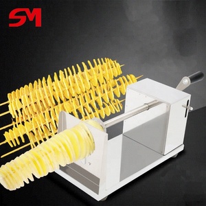 <span class=keywords><strong>Cortador</strong></span> de <span class=keywords><strong>Papas</strong></span> Fritas en Espiral de Acero Inoxidable de Alta Eficiencia con Opciones Manuales y Eléctricas, Vida Útil de 10 Años - Product Image 4