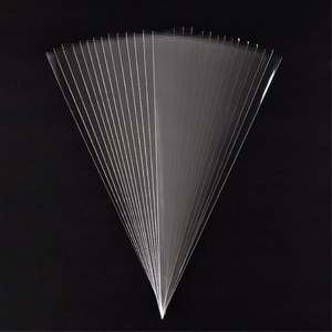 Biểu tượng tùy chỉnh rõ ràng Giấy bóng kính Cone túi nhựa với các loại quan hệ Twist cho Đảng và kẹo bao bì - Product Image 2
