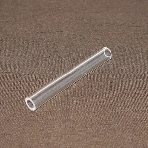 Effacer verre pyrex tube pour le test de laboratoire tuyaux fabriqués en Chine