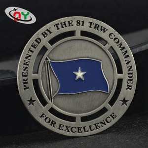Promocional barato personalizado grabado moneda armadura de Dios 3D policía monedas de desafío para la venta - Product Image 5