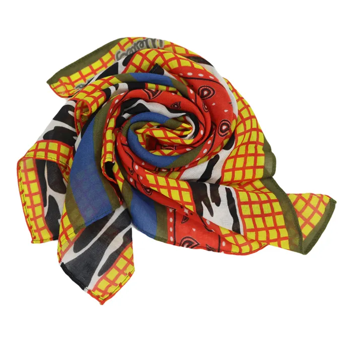 factory custom print 100% modal scarf