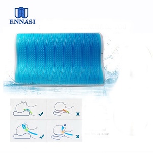 <span class=keywords><strong>Almohada</strong></span> de Espuma Viscoelástica con Forma de Contorno y Gel Refrigerante, Cómoda <span class=keywords><strong>Almohada</strong></span> Ortopédica para Dormir - Product Image 4