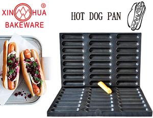Set di Teglie Antiaderenti Riutilizzabili di Alta Qualità per 21 Panini per Hot Dog, Direttamente dalla Fabbrica, per Cucina Domestica - Product Image 2
