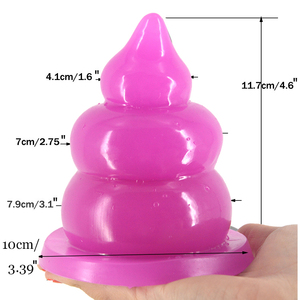 Plug Anale a Forma di Escremento, Dildo a Spirale, Giocattolo <span class=keywords><strong>Erotico</strong></span> per Adulti, Prodotti Sessuali per Donne e Uomini - Product Image 5