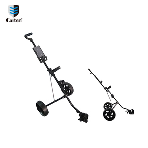 Caiton Pliable 3 Roues Push Pull <span class=keywords><strong>Golf</strong></span> Panier, <span class=keywords><strong>Chariot</strong></span> de <span class=keywords><strong>golf</strong></span>, de <span class=keywords><strong>golf</strong></span> de luxe accessoire A256-3 - Product Image 3