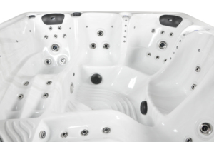 5 personnes Cadre En Aluminium Pas Cher en plein air Spa Balboa contrôle Portable Lucite Acrylique Massage SPA design moderne Bain À Remous Spa - Product Image 4