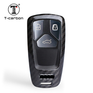 <span class=keywords><strong>Coque</strong></span> de <span class=keywords><strong>clé</strong></span> intelligente T-carbon pour <span class=keywords><strong>Audi</strong></span> – Étui de protection pour <span class=keywords><strong>clé</strong></span> de voiture, accessoires intérieurs, vente chaude en usine - Product Image 4