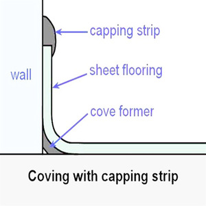 Direct usine d'extrusion DE PVC en plastique en caoutchouc anti-dérapant étape nez bordure vinyle cove ancien en plastique <span class=keywords><strong>marches</strong></span> d'escalier - Product Image 4