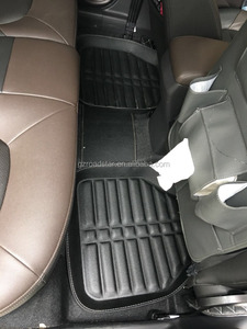 Tapis de voiture antidérapant 3D universel, 1 pièce, tapis de voiture étanche en cuir - Product Image 4