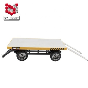 HUINA 578 1578 1/10 Alloy Flatbed <strong>Trailer</strong> <strong>Toys</strong> Rc Truck <strong>Trailer</strong> for Traction Carry Cargo - Product Image 3