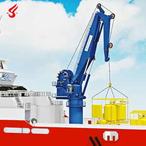 Sea ina Boom telescopic Sea boat crane hydraulic - Product Image 4