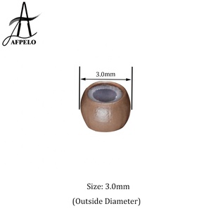 Anelli Nano in Silicone e Rame di Alta Qualità 3.0mm, Perline Nano per Extension <span class=keywords><strong>Capelli</strong></span> - Product Image 6