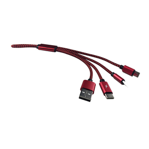 <span class=keywords><strong>Cable</strong></span> de carga del teléfono de <span class=keywords><strong>3</strong></span> en 1 <span class=keywords><strong>Cable</strong></span> de datos para teléfonos móviles - Product Image 3