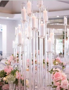 <span class=keywords><strong>Centrotavola</strong></span> in <span class=keywords><strong>cristallo</strong></span> per candelabri da sposa con decorazioni Vintage a 10 bracci all'ingrosso - Product Image 1