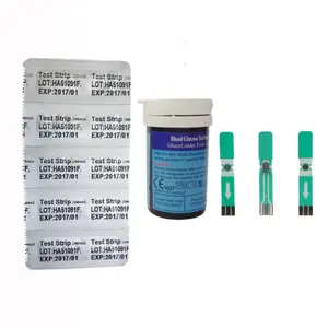 Bandes pour tests de glycémie, personnalisées, glucomètre, élégante