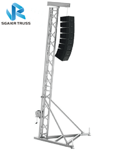 Aluminum <strong>Line</strong> <strong>Array</strong> <strong>Speaker</strong> Stage Truss Tower Structure for Sale - Product Image 2