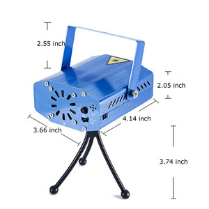 Venta caliente <span class=keywords><strong>mini</strong></span> luz láser etapa abrir y cerrar estrella efecto fiesta disco de iluminación - Product Image 3