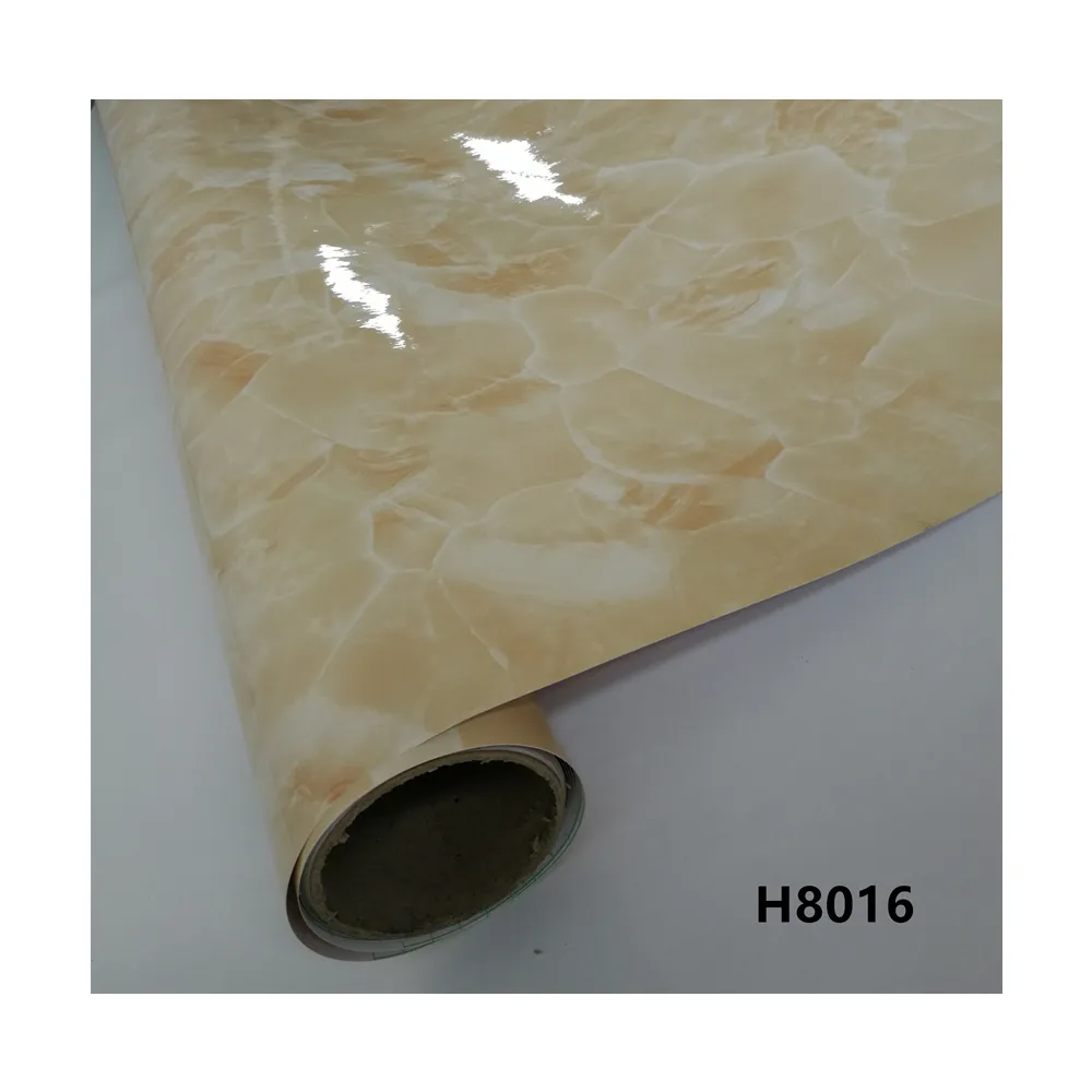 Película adhesiva de mármol y vinilo, Pegatina autoadhesiva para muebles, papel tapiz de Color para casa, efecto de mármol de PVC moderno