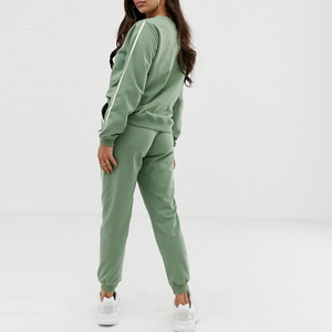 Delle donne di Sport Da Corsa <span class=keywords><strong>Atletic</strong></span> Tuta con Contrasto Vincolante Vestito Equipaggiata Custom Tuta - Product Image 2
