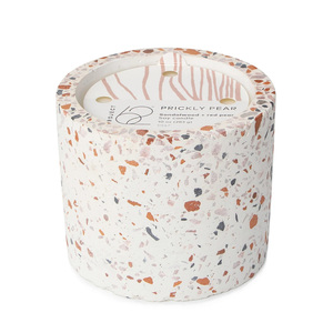 Round <strong>Concrete</strong> Cement <strong>Candle</strong> Container Terrazzo <strong>Candle</strong> <strong>Holder</strong> - Product Image 4