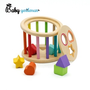 <span class=keywords><strong>Montessori</strong></span> en forma <span class=keywords><strong>de</strong></span> <span class=keywords><strong>cubo</strong></span> <span class=keywords><strong>de</strong></span> Madera Juguetes Para bebés Z12064D - Product Image 1