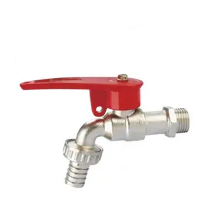 Cheaper Lockable hose zinc-alloy bibcock garden water tap with key