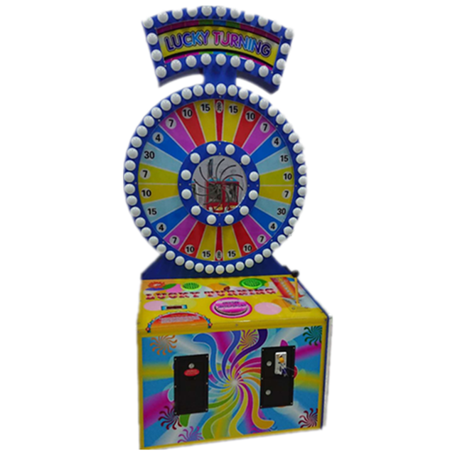 High Quality Indoor Sport Amusement Coin Operated Arcade Lucky Turning Ticket Lottery Redemption Game Machines for Sale