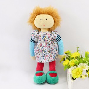 Hermosa sentada bebé juguetes muñeca de moda de <span class=keywords><strong>anime</strong></span> juguetes de peluche con vestido - Product Image 4