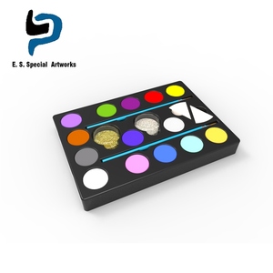 La Copa <span class=keywords><strong>del</strong></span> <span class=keywords><strong>Mundo</strong></span> de 2018, 14 <span class=keywords><strong>colores</strong></span>, no-tóxico pintura de la cara nacional de cara de bandera fans <span class=keywords><strong>del</strong></span> deporte pintura de la cara - Product Image 6