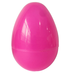 20cm pink large plastic egg,plastic container egg